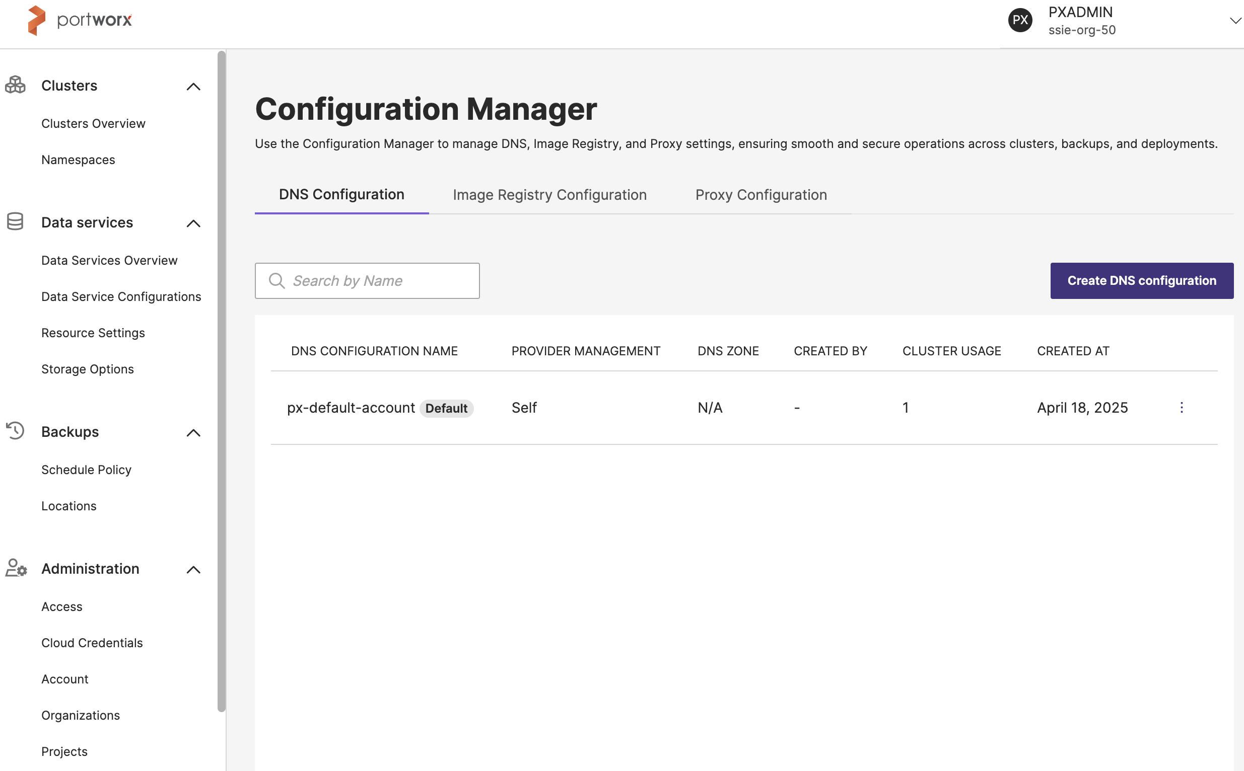 DNS Configuration